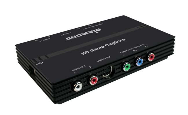 8 8.1 GC500 Capture & Edit Your Games from Xbox 360 & PS3 Diamond Multimedia USB 2.0 High Definition 7 HD For Windows 10 Video Capture Box with Component Video Loop-Through 