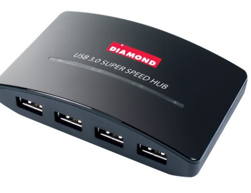 Expand Your Workstation with the Diamond USB304H 4-Port Hub and Stay Connected to All of Your USB Peripherals