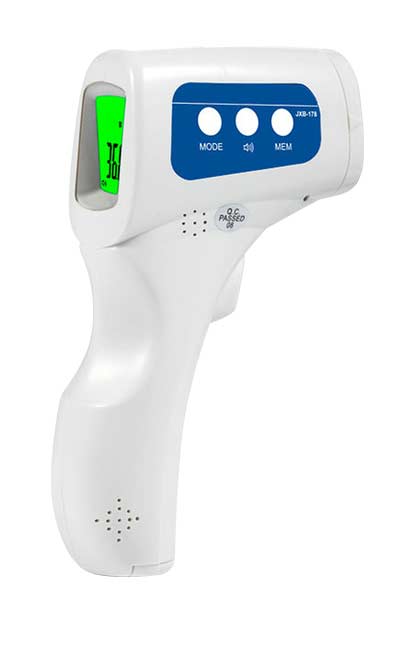 Non-Contact Thermometer Infrared Forehead Digital Temperature LCD Display AS 