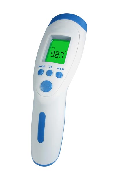 3 in 1 Digital Medical Infrared Thermometer for Baby Digital Infrared Forehead Thermometer Non-Contact Digital Thermometer with Fever Alert Function Adults and Surface of Objects 