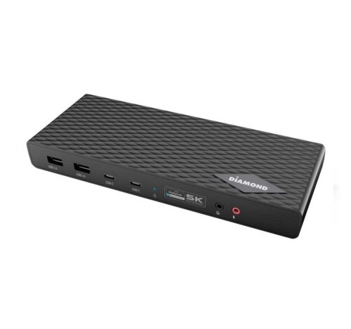Diamond Multimedia Ultra Dock 5K/4K USB Type-C, Type-A Docking Station With Power Delivery, Compatible with USB 3.0, 3.1 and Thunderbolt 3/4 Laptops/Desktop PC’s (DS6950PD)