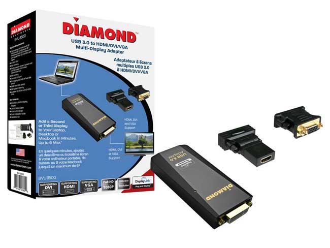 Diamond BVU Multi-Display Adapters
