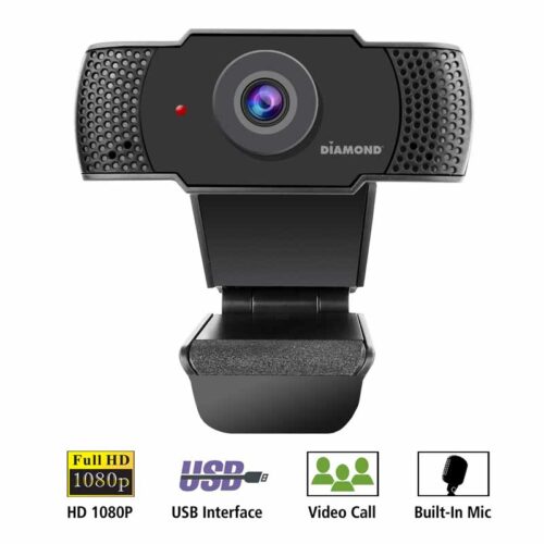 Diamond USB Webcam for Laptop and Desktop PC's (WC1080)