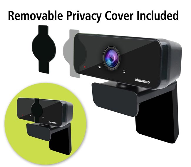 USB 2K Auto-Focus Webcam for Laptop and Desktop PC's